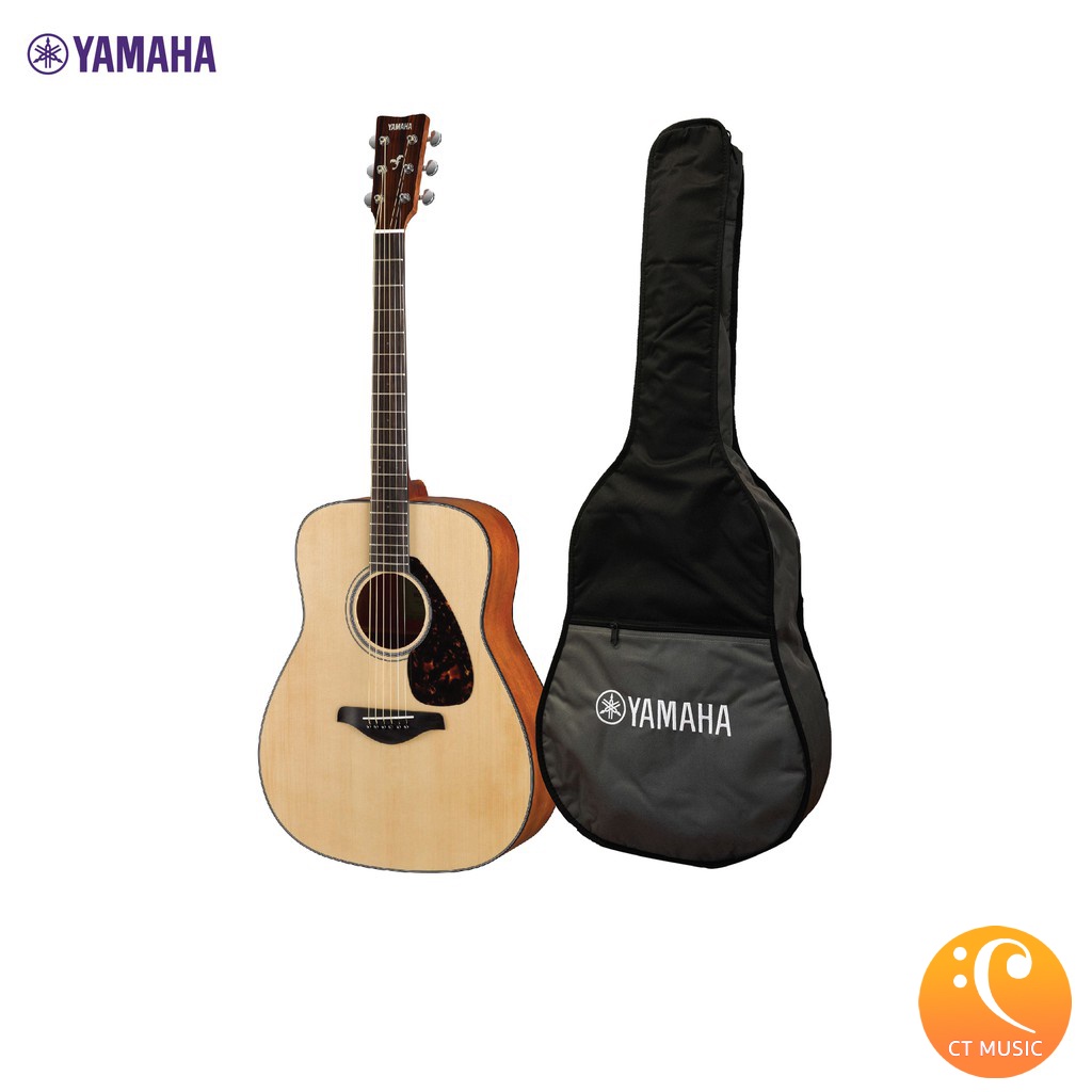 YAMAHA FG800M Acoustic Guitar กีตาร์โปร่งยามาฮ่า รุ่น FS800M + Standard Guitar Bag กระเป๋ากีตาร์รุ่น