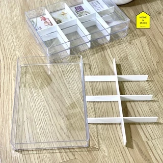 KEYWAY ถาดอะคริลิคใส 8 ช่อง อเนกประสงค์ รุ่น TLV-605