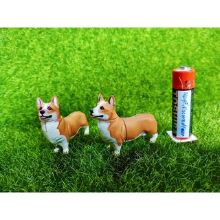 Gachapon กาชาปองหมาคอร์กี้ (Corgi) Kaiyodo โมเดลหมา