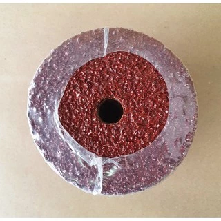 กระดาษทรายกลม ผลิตในเยอรมัน รุ่น Aluminium Oxide หลังไฟเบอร์ ขนาด 4" - 7" เบอร์ # 16 - 120 ยี่ห้อ SONNENFLEX VSM