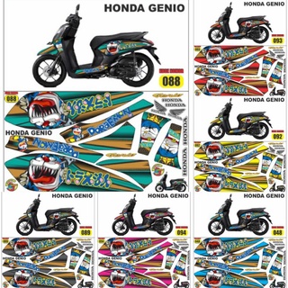 สติกเกอร์รูปลอก สําหรับ Honda Genio Variation