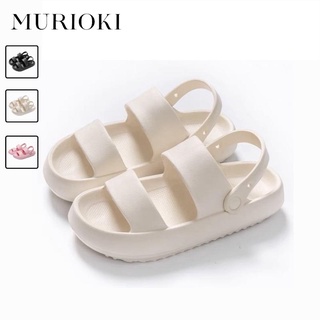 Murioki รองเท้าแพลตฟอร์ม สีพื้น ขนาดใหญ่ แฟชั่นสําหรับผู้ชาย และผู้หญิง