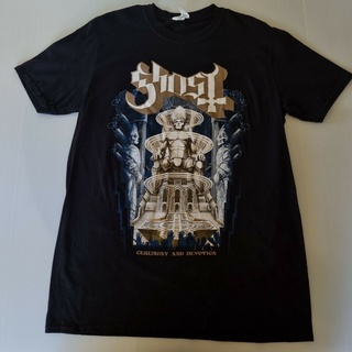 ขายดี!ขายดี เสื้อยืดลําลอง แขนสั้น พิมพ์ลายวง Ghost Ceremony and Devotion สไตล์สวีเดน OIngma72KLicki51S-5XL