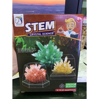 . ชุดทดลองวิทย์ คริสตัล stem .