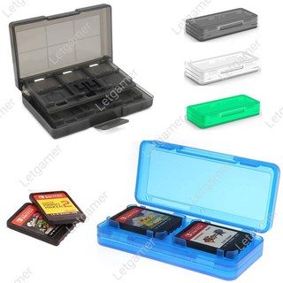 ราคากล่องใส่เกม 24 / 4 ตลับ Nintendo switch Game Card Case