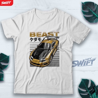 [S-5XL]เสื้อยืด พิมพ์ลาย Supra MKIV BEAST JAPAN JDM LEGEND DISTRO สําหรับผู้ชาย