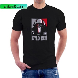 เสื้อยืดคอกลมแขนสั้นพิมพ์ลาย Star Wars Kylo Ren