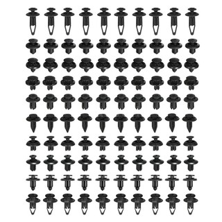 คลิปหมุด Fastener Fastener Fastener สำหรับรถยนต์ 100 ชิ้น