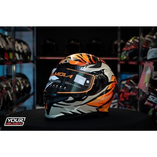 หมวกกันน็อค BILMOLA รุ่น RAPID RS TIGER GLOSS