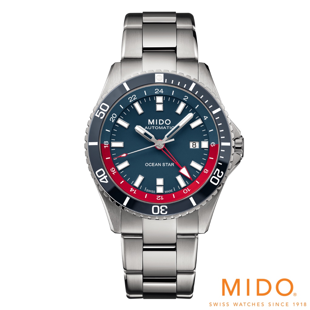 Mido รุ่น OCEAN STAR GMT นาฬิกาสำหรับผู้ชาย รหัสรุ่น M026.629.11.041.00