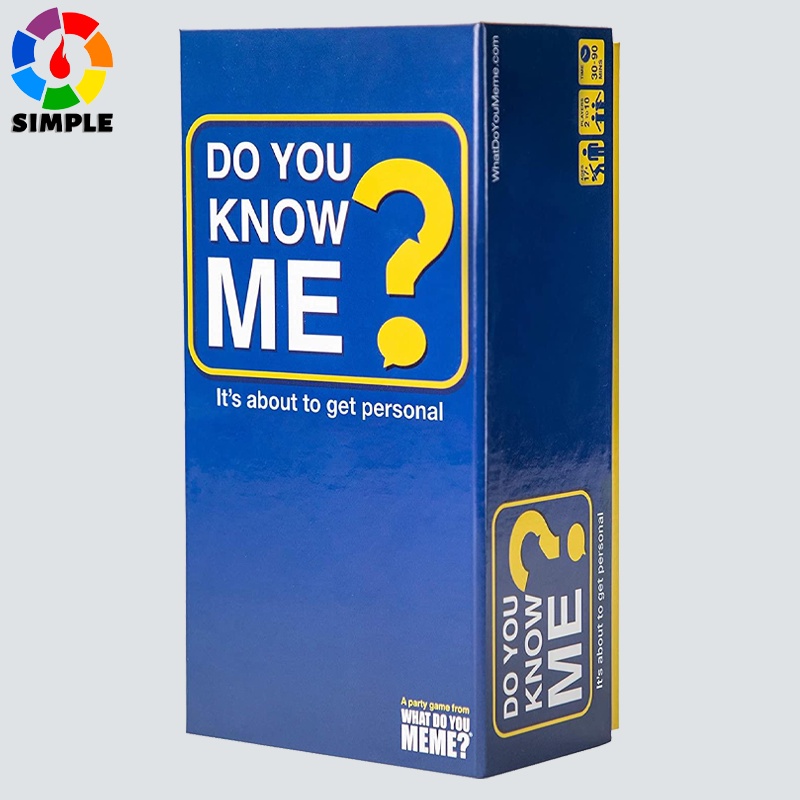 Do You Know Me? - The Party Game That Puts You and Your Friends in The Hot Seat - by What Do You Mem