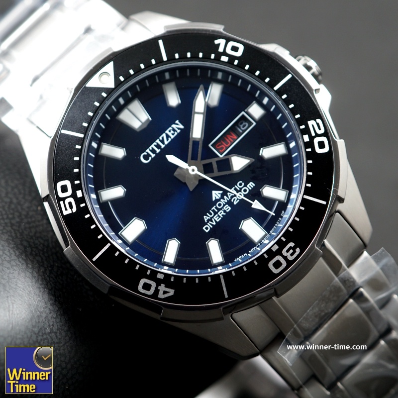นาฬกาCITIZEN PROMASTER AUTO MARINE (Blue) รุ่น NY0070-83L