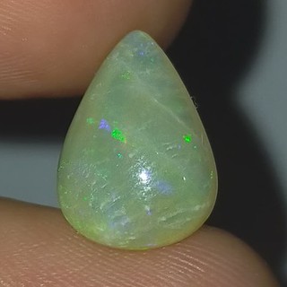 พลอย โอปอล ออสเตรเลีย ธรรมชาติ แท้ ( Natural Opal Australia ) หนัก 3.56 กะรัต