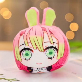 🎀พร้อมส่ง🎀ตุ๊กตาพวงกุญแจ ตัวอ้วนกลม นุ่มสุดๆ  Anime Demon Slayer, kimetsu No Yaiba ดาบพิฆาตอสูร 🎀ขนาด 8x9 cm.🎀