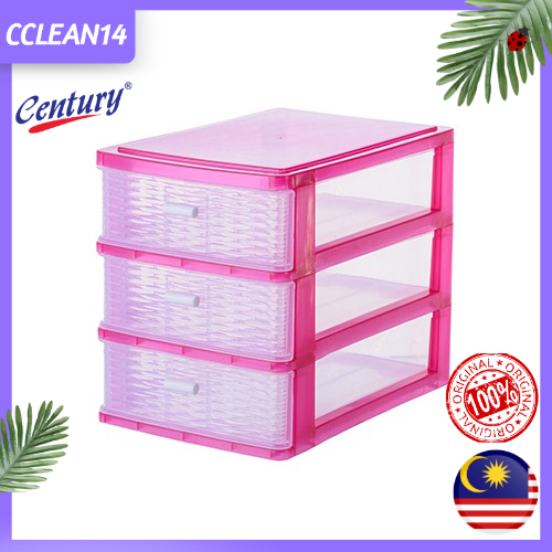 6730 CENTURY MINI DRAWER 3 TIER