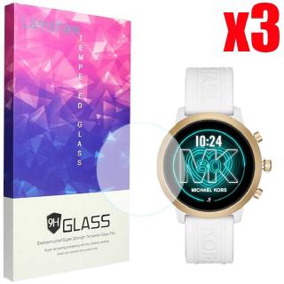 ฟิล์มกระจกกันรอยสําหรับ michael kors access mkgo 9 h smartwatch mkgo