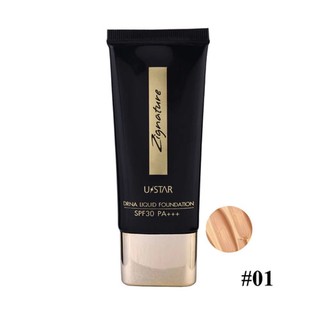 Ustar Zignature DRNA Liquid Foundation SPF30 PA+++ ยูสตาร์ ซิกเนเจอร์ ดีอาร์เอ็นเอ ลิควิด ฟาวน์เดชั่น