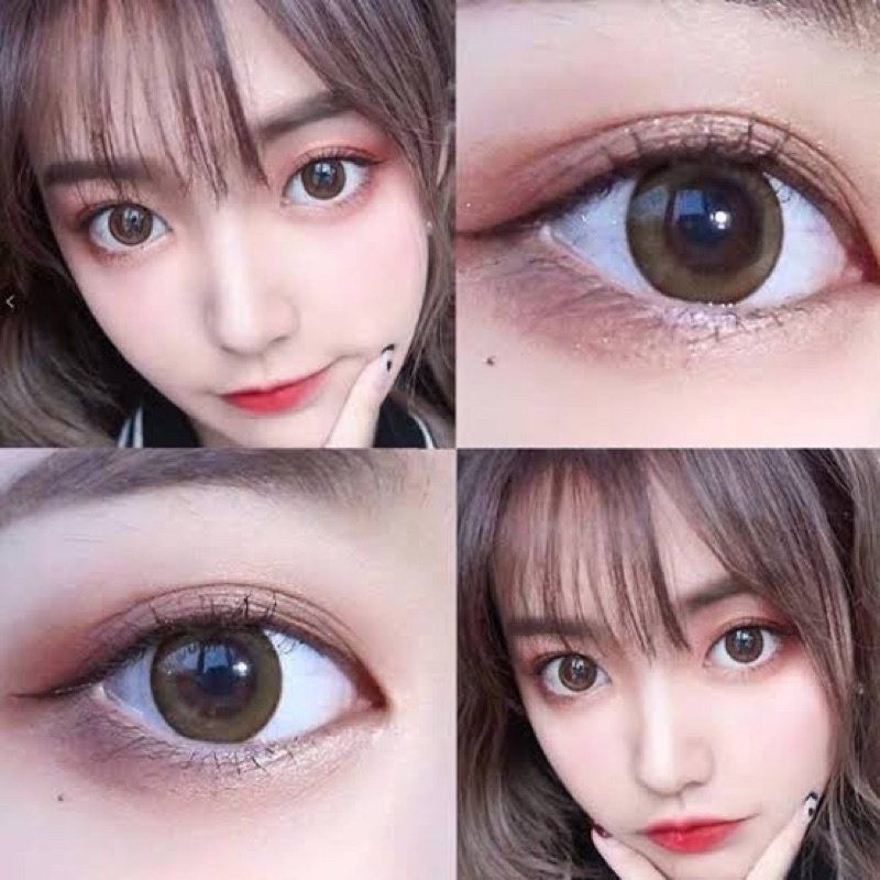 คอนแทคเลนส์ SeeShell Brown สีน้ำตาลขนาดตาโต มีสายตาถึง -7.00 ราคา ถูกที่สุด ดีลบีเคเค แกลเลอรีภาพที่ 5