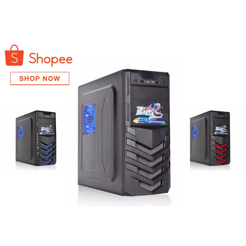 Sale VENUZ ATX Computer Case VC0217 - Red / VC0218 - Blue / VC0219 - Black