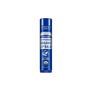 Dr.Bronner’s Organic Lip Balm ลิปบาล์มออร์แกนิคไร้สารเคมี ทาปากเพิ่มความชุ่มชื้น แก้ปากเเห้ง ปากแตก ผื่นคัน มดแมลงกัด