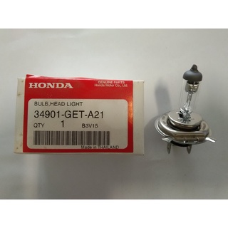 หลอดไฟหน้า (12V 35/35W) Scoopy-i , MSX Honda แท้ศูนย์ / 34901-GET-A21