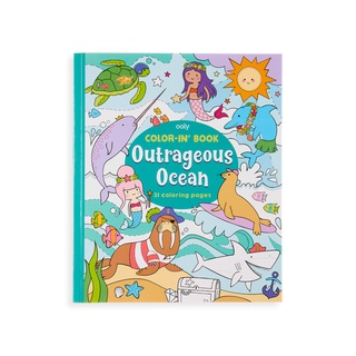 OOLY - Color - in Book : Outrageous Ocean
