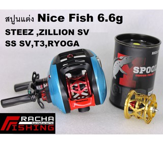 สปูลแต่ง นน.4.9g BFS DIY Spool For Daiwa STEEZ SV 100 &amp; MORETHAN PE TW &amp; ZILLION SV &amp; RYOGA 1016 &amp; T3 &amp; MEGABASS IS ,FX