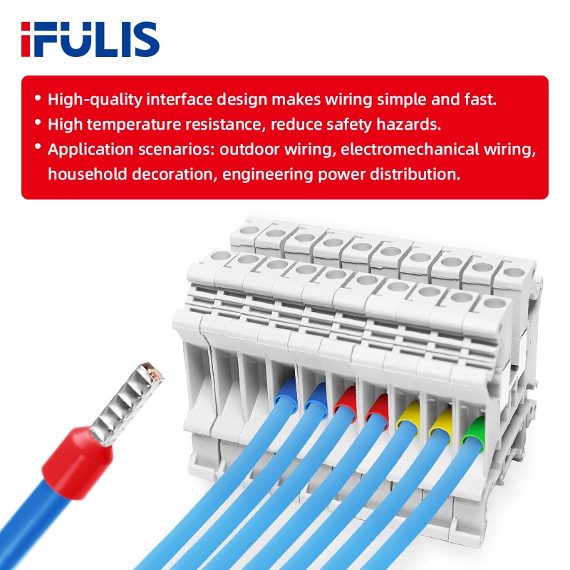 1000 ชิ้นสายไฟ Terminal E7508 E1008 E1508 E2508 E4009 ฉนวน Ferrules Connector บล็อกสายไฟ End Crimping VE Terminals ราคา ถูกที่สุด ดีลบีเคเค แกลเลอรีภาพที่ 4