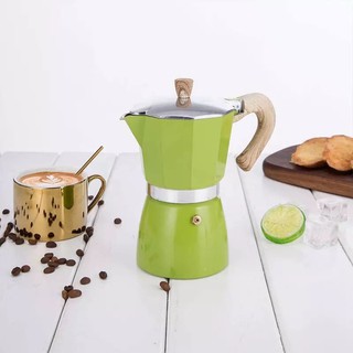 กาต้มกาแฟสด Coffee Moka Pot 6 cup***สินค้าพร้อมส่ง***