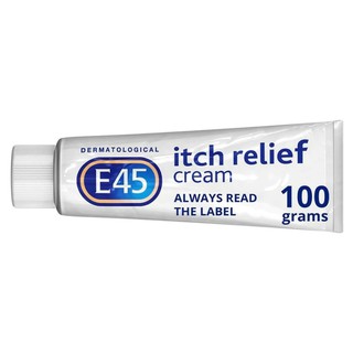 🇬🇧 E45 Itch Relief Cream 100g 🇬🇧 ครีมบำรุงผิว สำหรับผิวหนังอักเสบ, คันและผิวแห้งมาก