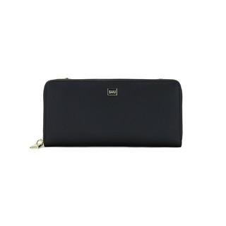 SHU LEATHER WALLET LUCKY COLOR BRILLIANT BLACK กระเป๋าสตางค์