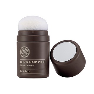 THE FACE SHOP QUICK HAIR PUFF 02 DARK BROWN