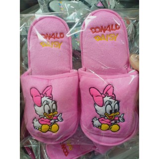 ‼️sale‼️รองเท้าสลิปเปอร์พื้นบางผู้ใหญ่ลายเป็ดเดซี่ Baby Daisy