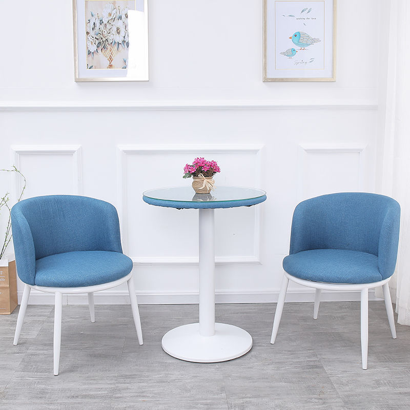 Balcony Occasional Table and Chair Three-Piece Small-Sized Simple ...