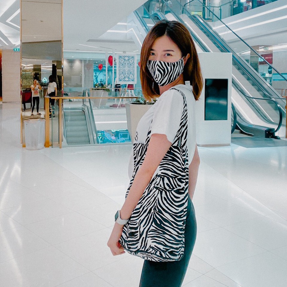 Nantita ShoppingBags  ถุงผ้าพับเก็บได้ BC013