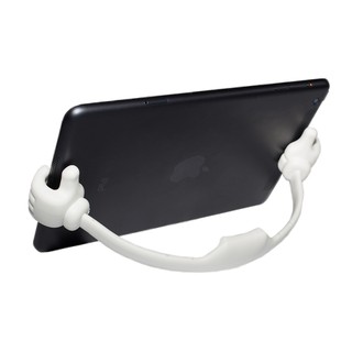 GetZhop ที่จับมือถือ Smartphone ที่วางมือถือ แท็บเล็ต ที่ตั้งมือถือ OK Stand (White)