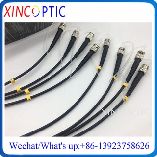 20M,4Core/4F OM3-150,LSZH/TPU Jacket,LC/UPC-ST/SC/FC/LCUPC 4.0mm 4C Multimode Fiber Optic Patch Cord/Leads Armored Jumpe