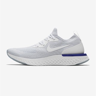 Original  ของแท้ NK EPIC REACT FLYKNIT รองเท้าแตะหุ้มข้อฝ่ามือเต็มรูปแบบรองเท้าผู้ชายรองเท้าคู่รองเท้าวิ่งออกกำลังกาย