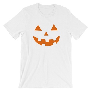 T-shirt  เสื้อยืด พิมพ์ลายฟักทองฮาโลวีน แม่มด กราฟฟิค สีส้ม สําหรับผู้หญิง แม่มดS-5XL