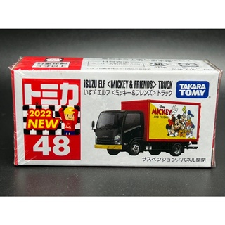 Tomica No.48 Isuzu Elf &lt;Mickey &amp; Friends&gt; Truck