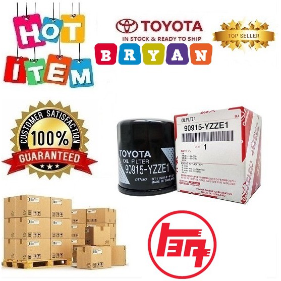 กรองน้ํามันเครื่องTOYOTA , 90915-YZZE1 , 90915-YZZE2 , 90915-YZZD2 , 90915-YZZD4