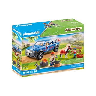 Playmobil 70518 Pony Farm Mobile Farrier โพนีฟาร์ม โมบายฟาร์ริเออร์