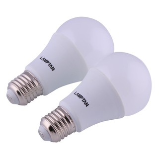 หลอด LED LAMPTAN A60 7วัตต์ สีขาว หลอดไฟภายในบ้านเอนกประสงค์