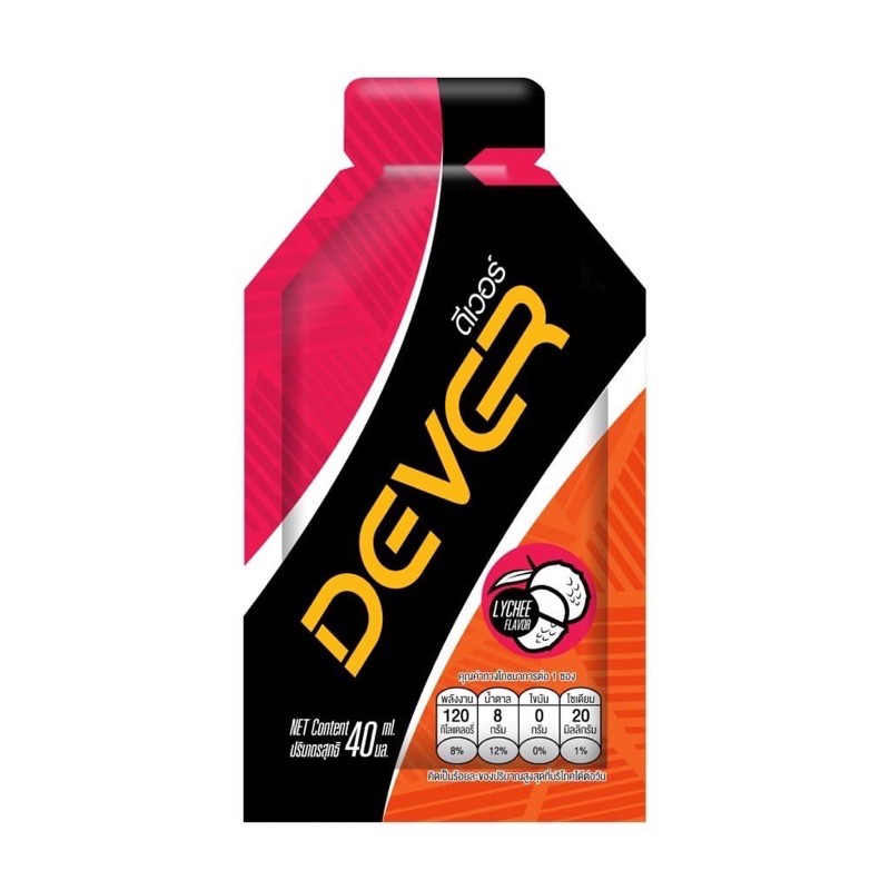Dever Energy Gel ล็อตใหม่ ดีเวอร์ เจลให้พลังงาน เกลือแร่ เจลวิ่ง ราคา ถูกที่สุด ดีลบีเคเค แกลเลอรีภาพที่ 6