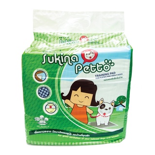 Sukina Petto แผ่นรองฉี่ 30x45 ซม. 100 ชิ้น