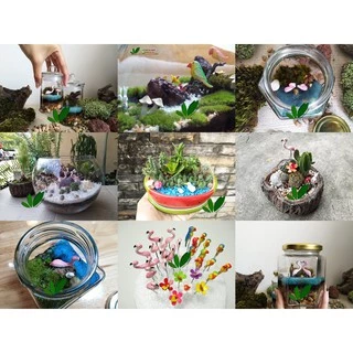 ตุ๊กตาจิ๋ว ตกแต่งสวนขวด สวนถาด ตัวละ 10-12 ฿ เลื่อนดูในตัวเลือกสินค้า