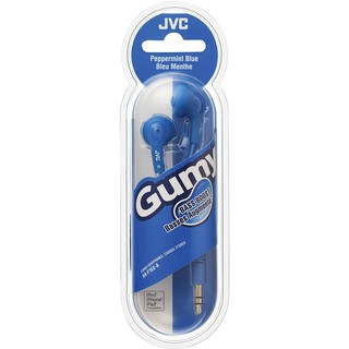 JVC HA-F160A Soft Rubber Body Gummy Plus (Blue) หูฟัง ประกันศูนย์ 1 ปี