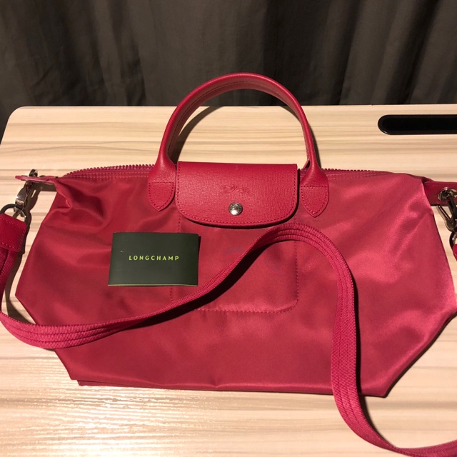 Longchamp Neo สีชมพู Size M