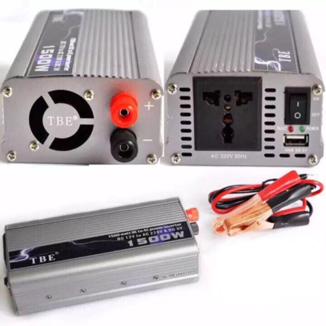 Tbe Inverter ตัวแปลงไฟจากไฟรถ เป็นไฟบ้าน 220 v