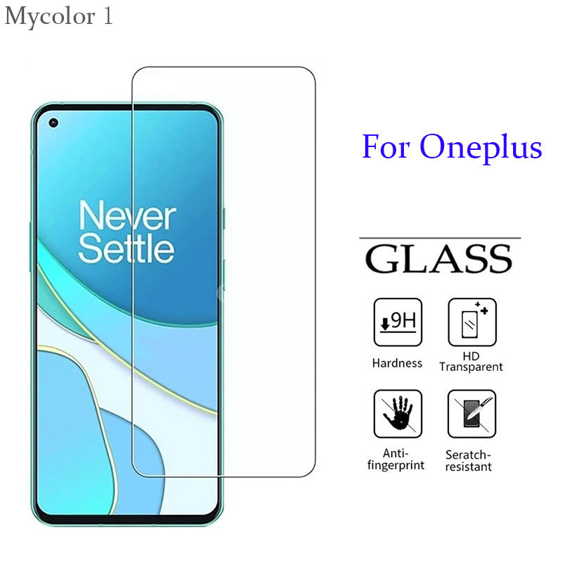 ฟิล์มกระจกนิรภัยกันรอยหน้าจอสําหรับ OnePlus Tempered Glass 10T 9 8T Pro 7T 7 6T 6 Nord 3 2T N300 N20 SE N10 N100 CE 3 2 Lite 4G 5G 2022